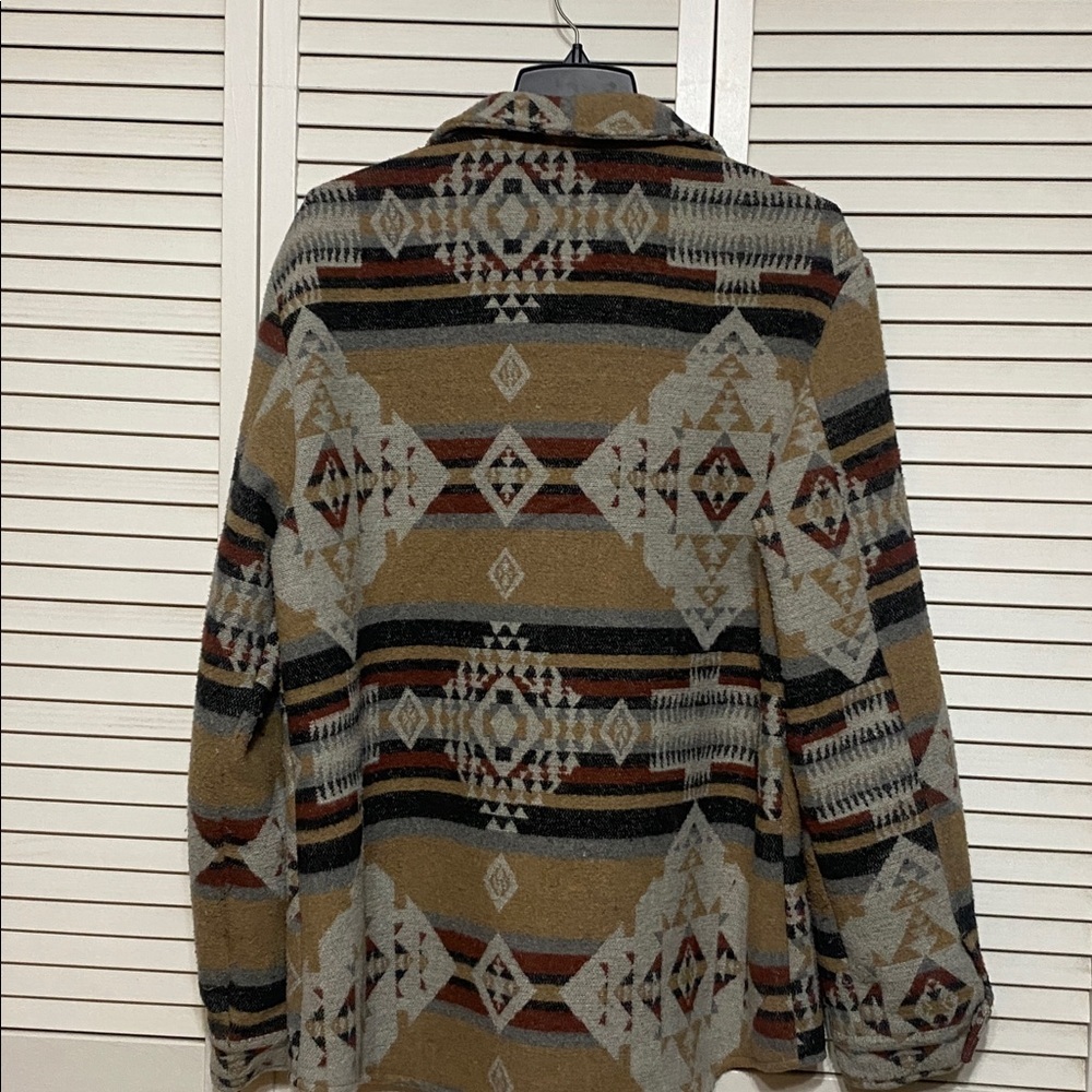 Aztec Light Shirt Jacket - Picture 4 of 4
